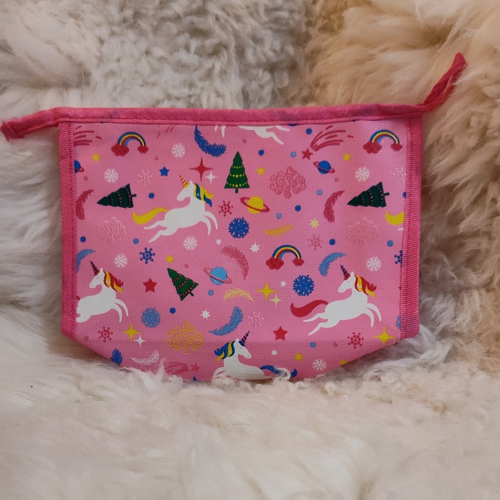 Pink Unicorn Kids Pouch